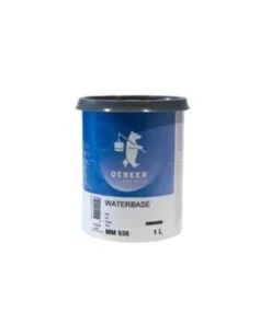 DeBeer MM 938 | Base opaca all'acqua | Red 1 litro