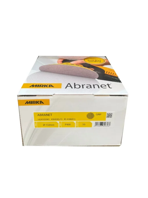 Mirka Abranet | Dischi abrasivi carrozzeria auto 150 mm P400 | 50 pz.