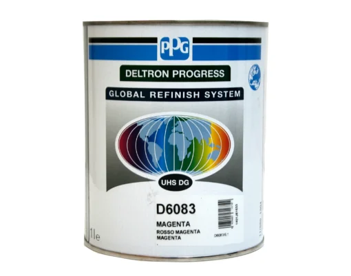 PPG D6083 | Vernice base smalto lucido Deltron carrozzeria | Magenta 1 litro