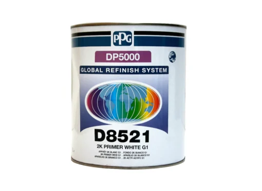 PPG D8521 | Primer DP5000 fondo 2K G5 per carrozzeria auto | Bianco 3 litri