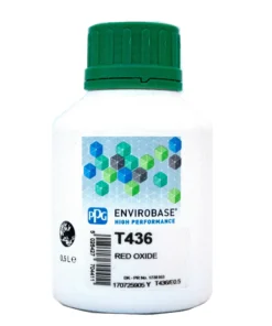 PPG T436 | Envirobase HP vernice base acqua carrozzeria auto | Rosso ossido 0,5 litri