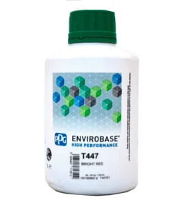 PPG T447 | Envirobase HP vernice base acqua auto | Rosso brillante 1 litro