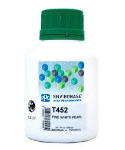 PPG T452 | Envirobase HP vernice base acqua auto | Bianco perla fine 0,5 litri