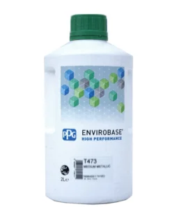 PPG T473 | Envirobase HP vernice base acqua carrozzeria | Metallo medio 2 litri