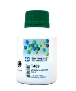 PPG T489 | Envirobase HP vernice base acqua auto | Medium alluminium gold 0,5 litri