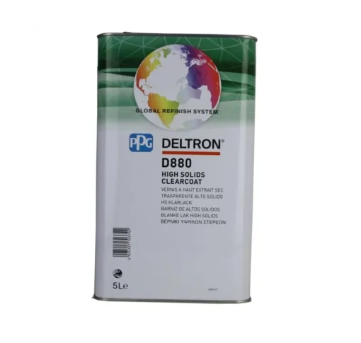 PPG D880 | Vernice trasparente alto solido per carrozzeria automobile 5 litri