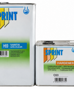 KIT Sprint H69 Vantix UHS | Trasparente 5 Lt. + C63 Extra Lento 2,5 Lt.