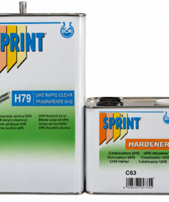 Kit Sprint H79 UHS Rapid Clear 5 litri con catalizzatore C63 Extra Lento 2,5 litri