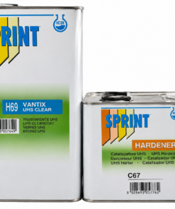 KIT Sprint H69 + C67 – Trasparente Vantix UHS 5 Lt. + Catalizzatore Lento 2,5 Lt.