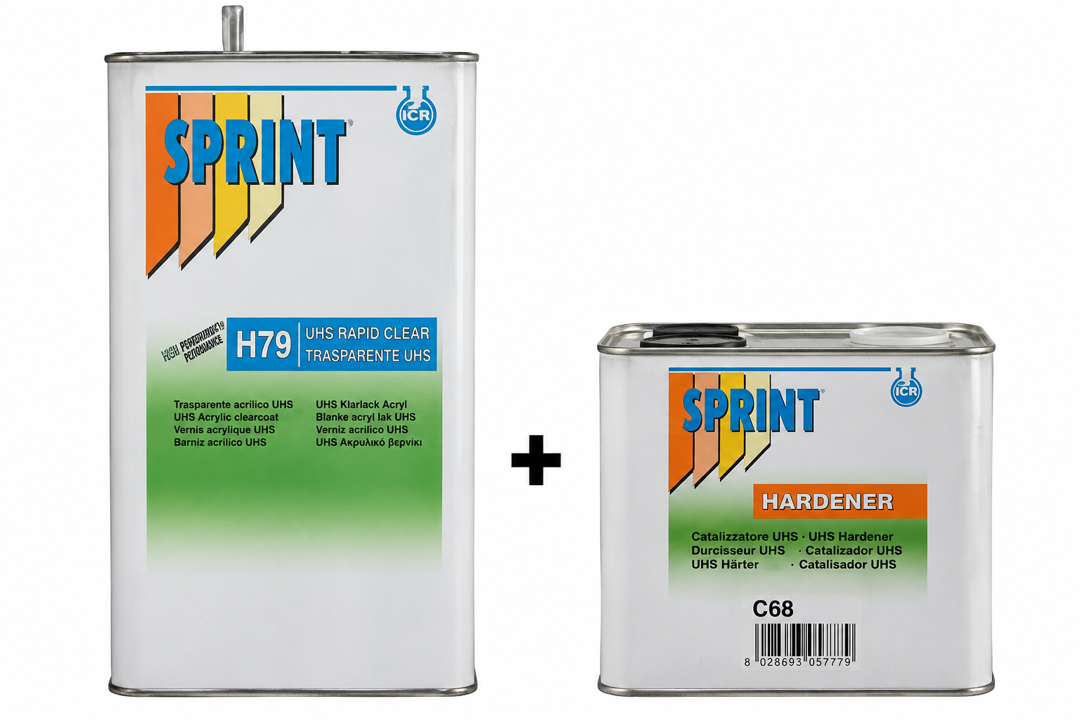 kit-sprint-h79-c68-trasparente-uhs-rapid-clear-75-litri.webp