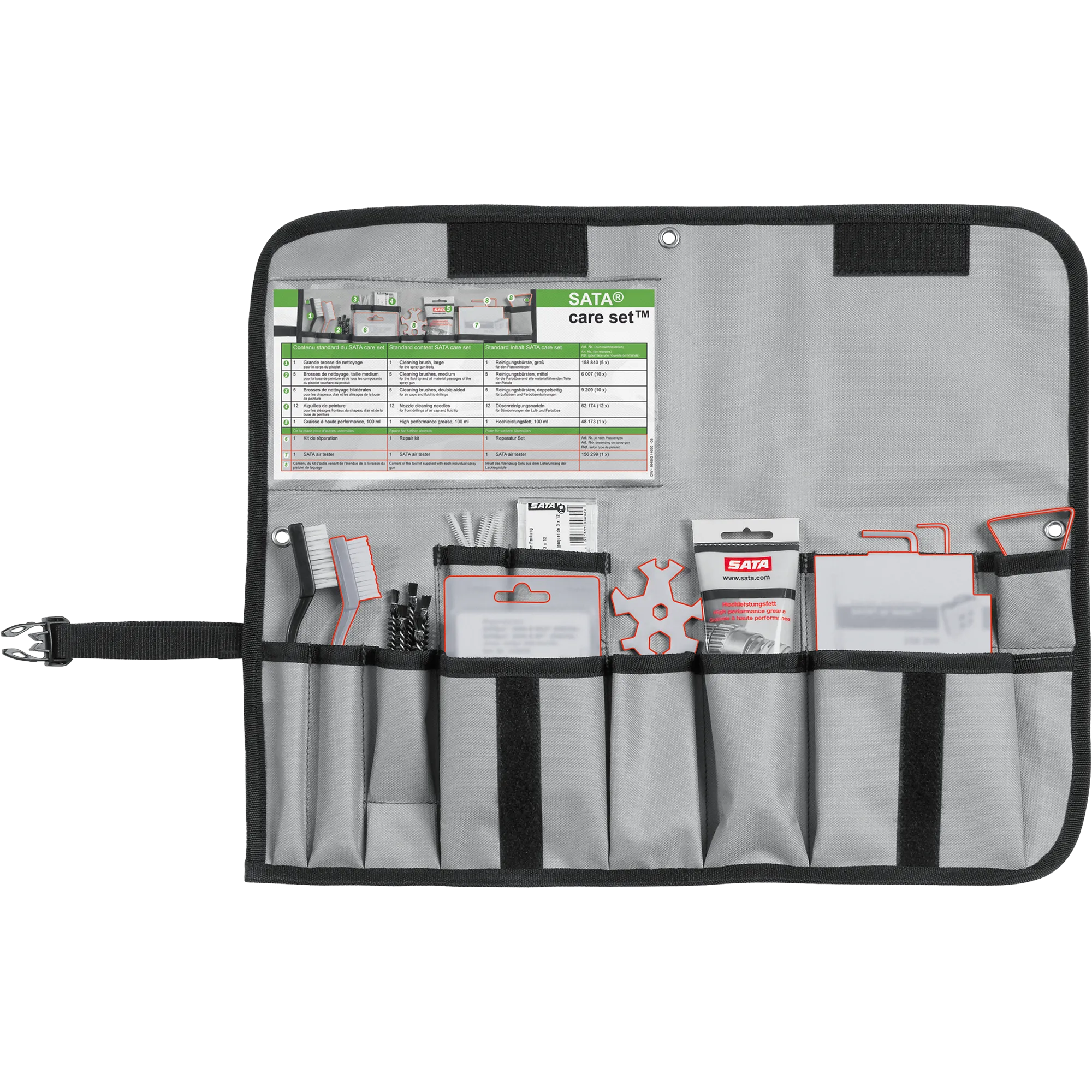 SATA 162628 | SATA care set borsa per la cura della pistola