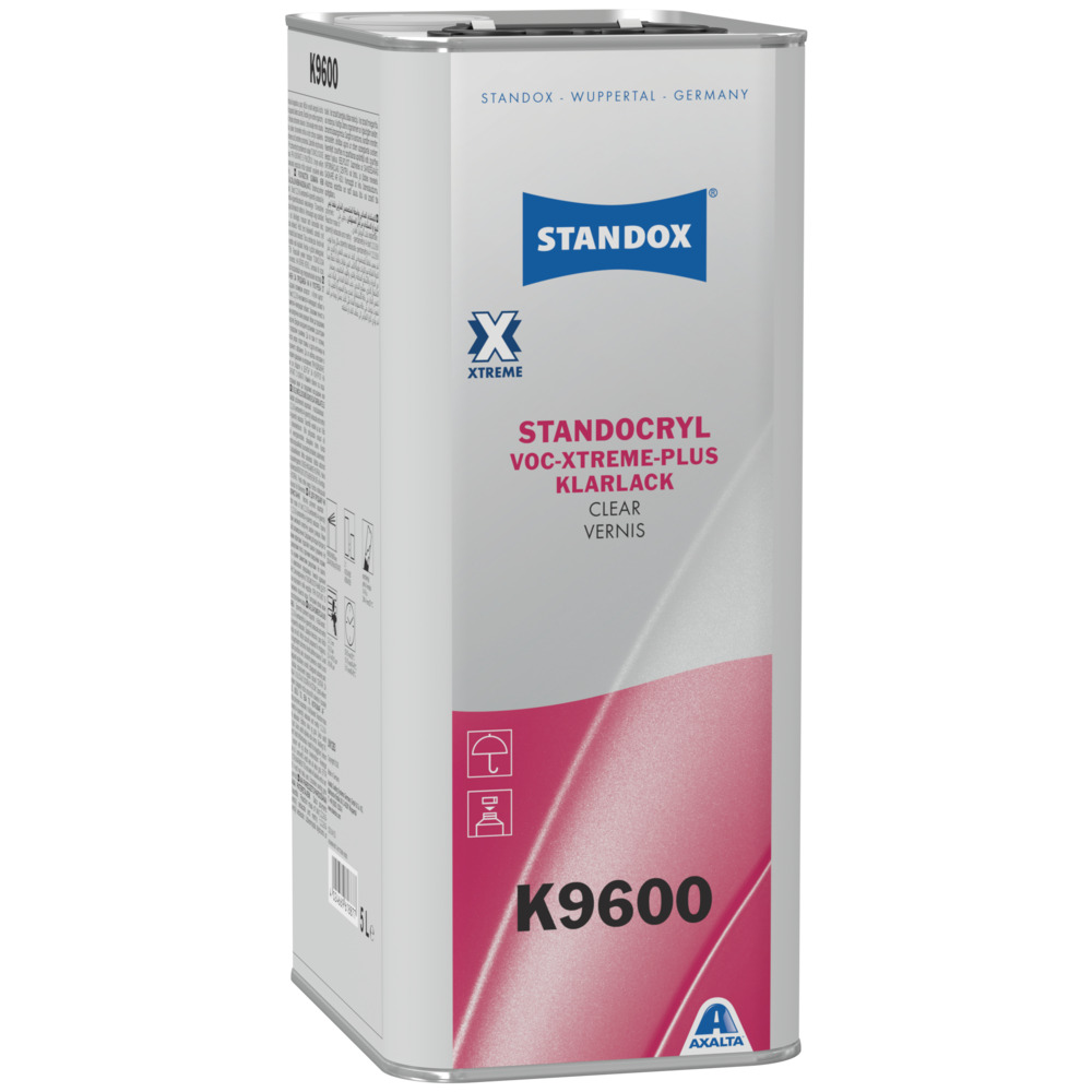 STANDOX K9600 | Standocryl VOC Xtreme Plus Clear Trasparente per carrozzeria | Lt. 5