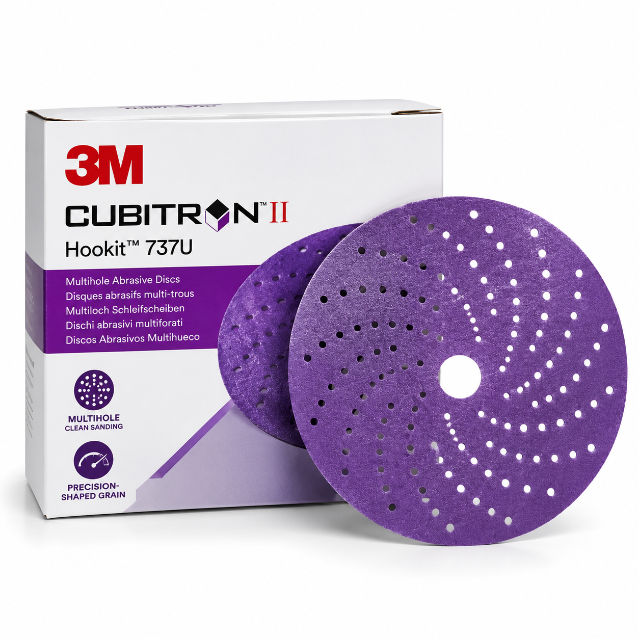3M Cubitron II 737U – Dischi Abrasivi Ø150 mm – Grane 40+ a 1000+