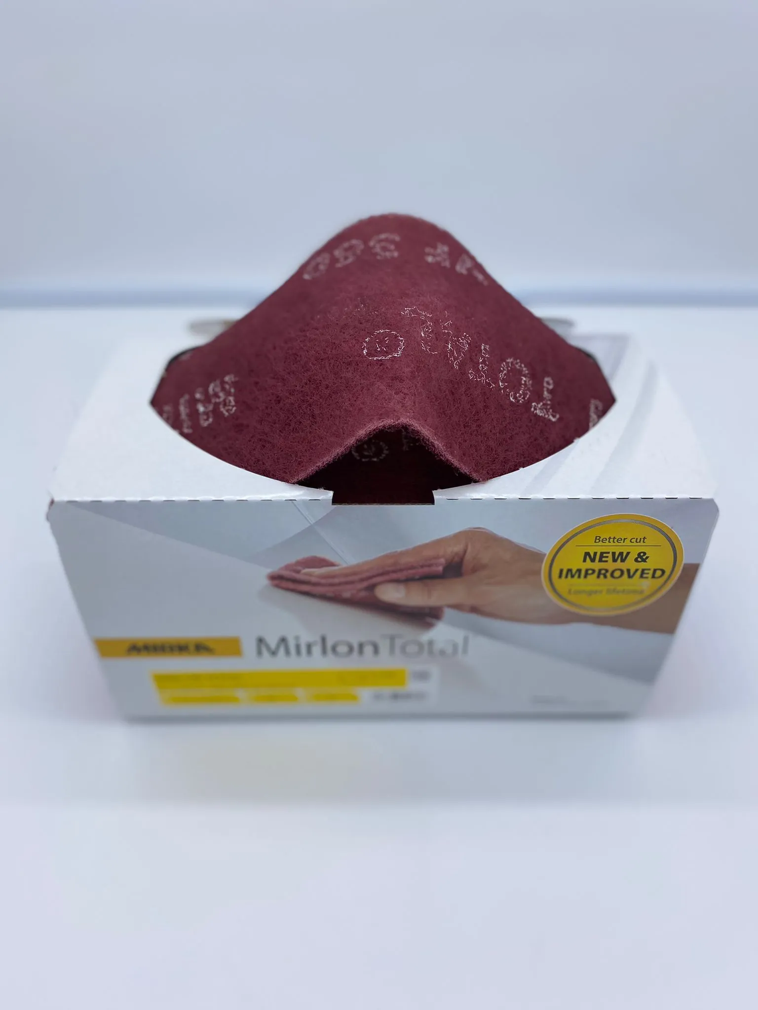 Mirka MIRLON TOTAL | 115 mm ×230 mm P. 360 VF Rossa | 25 pz.