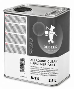DEBEER | Refinish 8-74 Allround Clear Catalizzatore Fast  | 2,5 Lt.