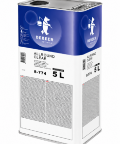 KIT DeBeer 8-774 Allround Clear | Trasparente 5 Lt. + Catalizzatore 2,5 Lt. a Scelta